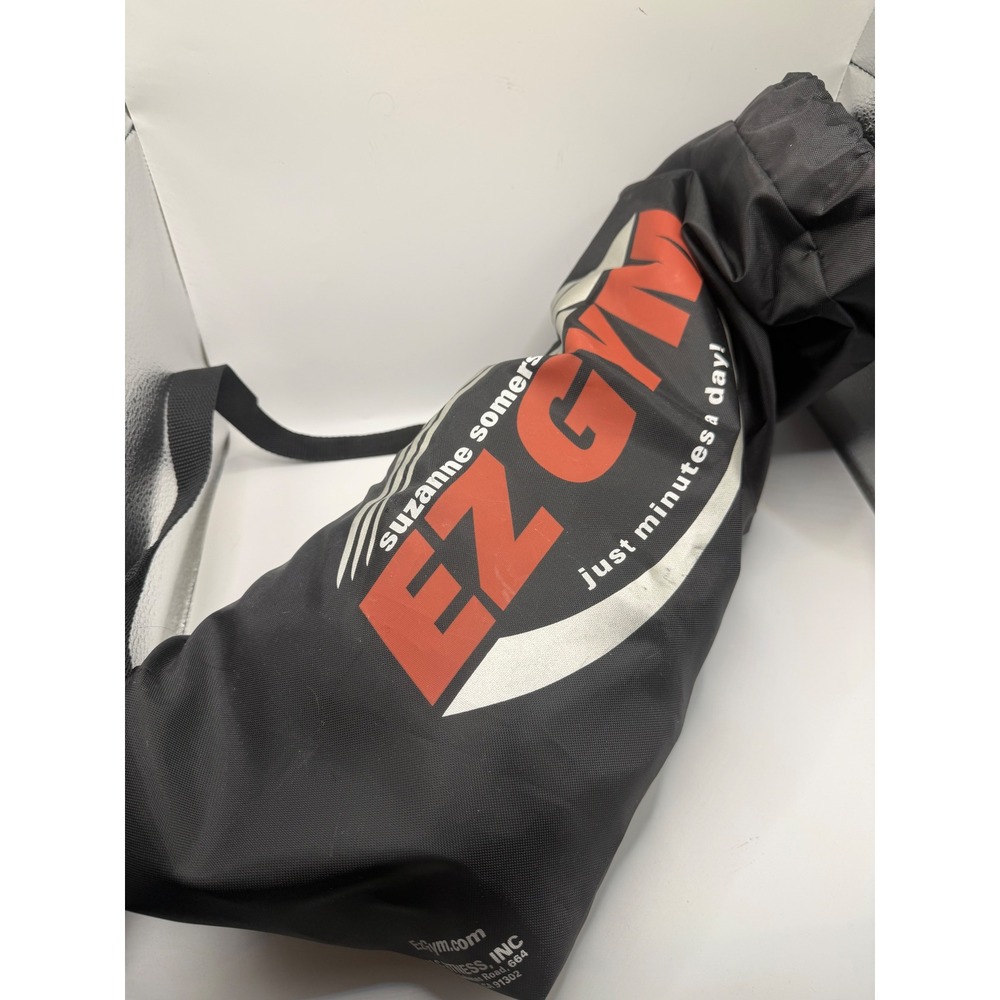 Suzanne Somers EZ Gym Portable Total Body Workout Resistance System Black